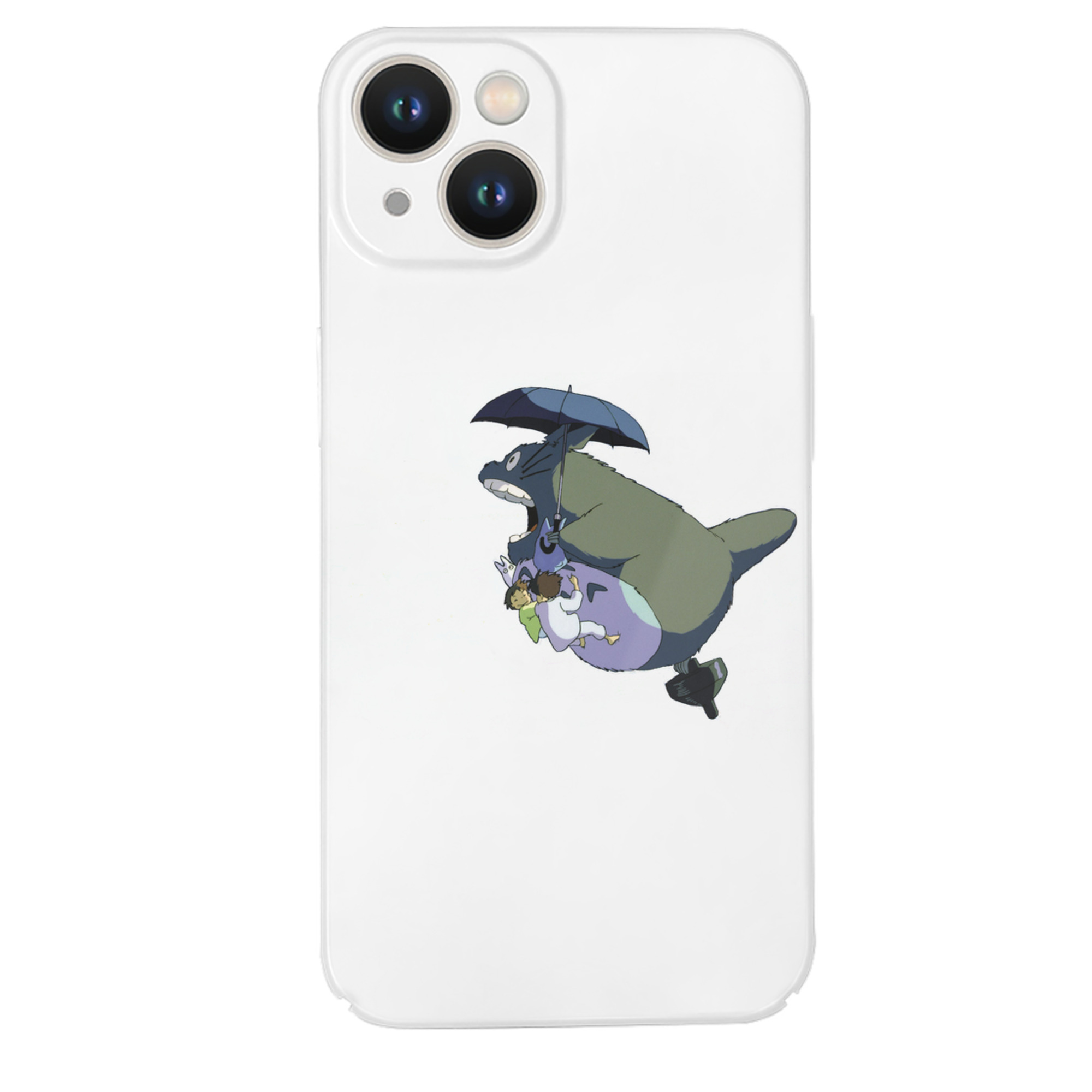 （画像用） となりのトトロ 草壁メイ 草壁サツキ My Neighbor Totoro Satsuki Kusakabe Mei Kusakabe 【iPhone 14シリーズ対応】ハードケース
